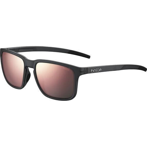 Bolle Score BS031003 Matte Black Crystal / Brown Pink Mirror Polarised Lenses