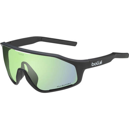 Bolle Shifter BS010005 Matte Black / Phantom Clear Green Mirror Photochromic Lenses