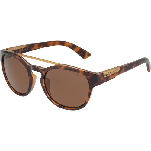 Bolle Boxton 12354 Shiny Brown Tortoise / Brown Polarised Lenses