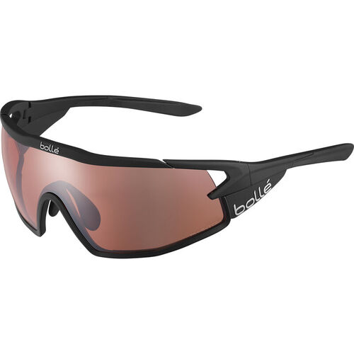 Bolle B-Rock 12627 Matte Black / Phantom Vermilion Gun Photochromic Lenses