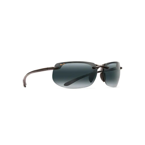 Maui Jim Banyans 412-02 Gloss Black / Neutral Grey Polarised Lenses