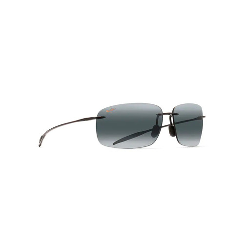 Maui Jim Breakwall 422-02 Gloss Black / Neutral Grey Polarised Lenses