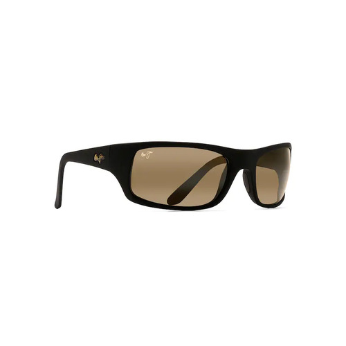 Maui Jim Peahi H202-2M Matte Black / HCL Bronze Polarised Lenses