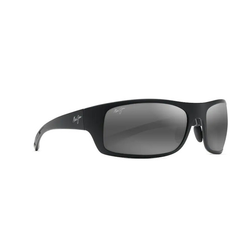 Maui Jim Big Wave 440-2M Matte Black / Neutral Grey Polarised Lenses