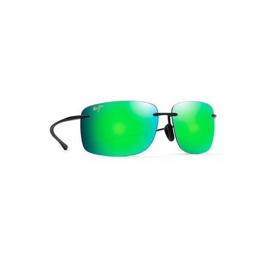 Maui Jim Hema GM443-2M Matte Black / MauiGreen Polarised Lenses