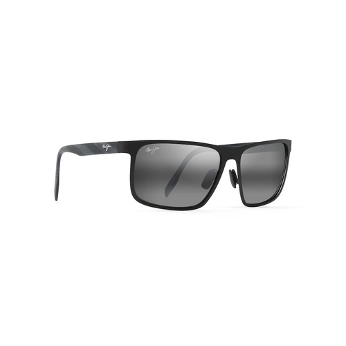 Maui Jim Wana 846-2M Matte Black / Neutral Grey Polarised Lenses