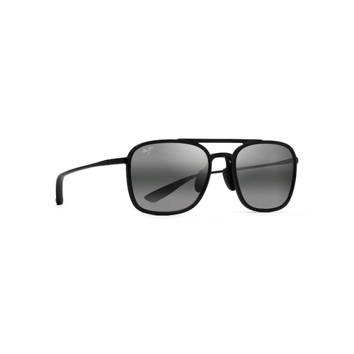 Maui Jim Keokea 447-02 Gloss Black / Neutral Grey Polarised Lenses