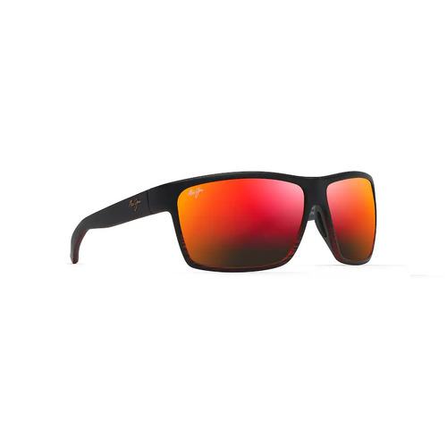 Maui Jim Alenuihaha RM839-07C Burgundy Stripe / Hawaii Lava Polarised Lenses