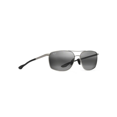 Maui Jim Pu'u Kukui 857-17 Silver / Neutral Grey Polarised Lenses