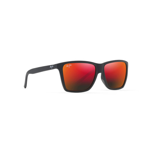 Maui Jim Cruzem RM864-02A Matte Black / Hawaii Lava Polarised Lenses