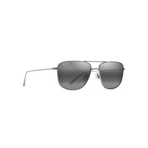 Maui Jim Mikioi 887-17 Matte Titanium / Neutral Grey Polarised Lenses