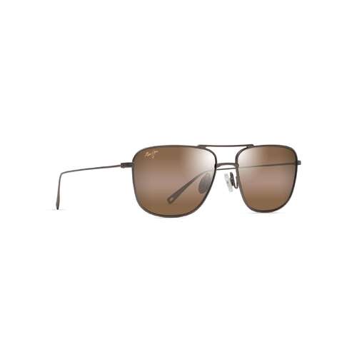 Maui Jim Mikioi H887-01 Satin Sepia / HCL Bronze Polarised Lenses