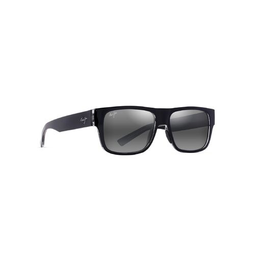 Maui Jim Keahi 873-02 Gloss Black / Neutral Grey Polarised Lenses