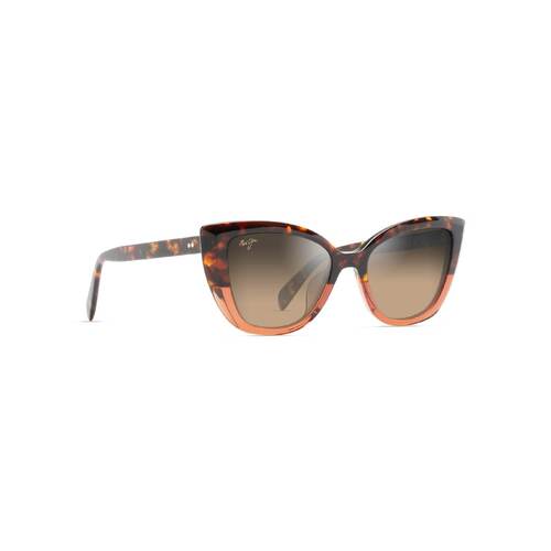 Maui Jim Blossom HS892-10 Havana w Peach / HCL Bronze Polarised Lenses