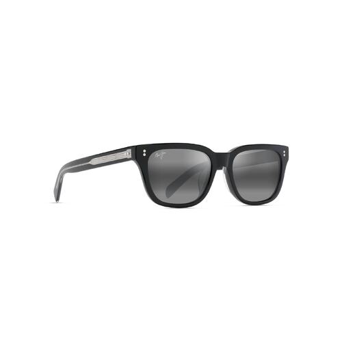 Maui Jim Likeke 894-02 Black with Crystal / Neutral Grey Polarised Lenses