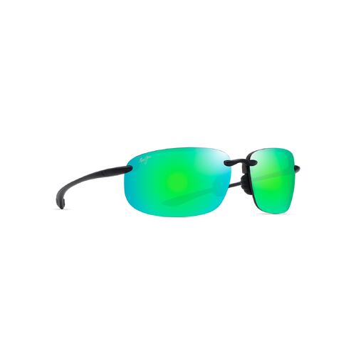 Maui Jim Ho'okipa XL GM456-14 Translucent Matte Grey / MauiGreen Polarised Lenses