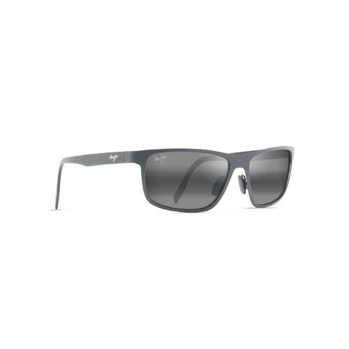 Maui Jim Anemone 606-02 Satin Black / Neutral Grey Polarised Lenses