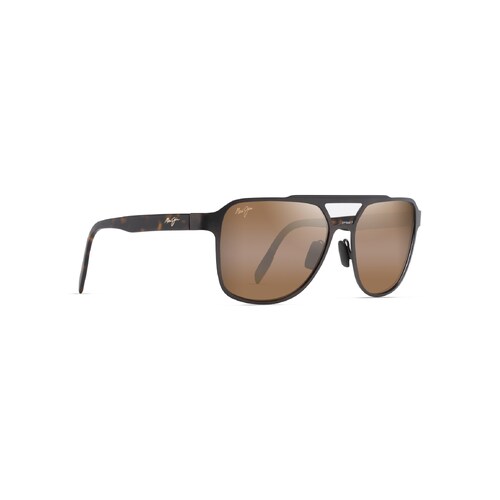 Maui Jim 2nd Reef H607-01 Brushed Chocolate / HCL Bronze Polarised Lenses