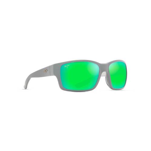 Maui Jim Mangroves GM604-14 Matte Dark Grey w Grey Interior / MauiGreen Polarised Lenses