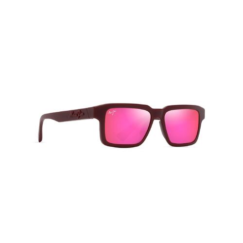 Maui Jim Kahiko P635-04 Matte Burgundy / Maui Sunrise Polarised Lenses