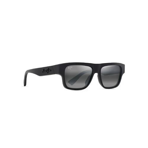 Maui Jim Kokua 638-02 Matte Black / Neutral Grey Polarised Lenses