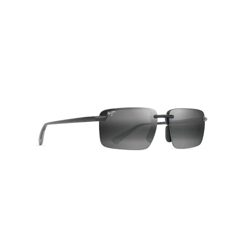 Maui Jim Laulima Asian Fit 656-02A Matte Black / Neutral Grey Polarised Lenses