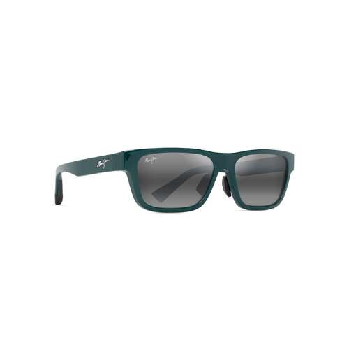 Maui Jim Keola 628-15 Shiny Dark Green / Neutral Grey Polarised Lenses