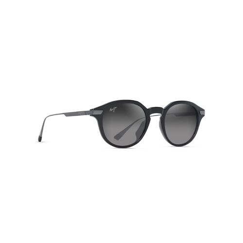 Maui Jim Momi GS622-02 Shiny Black / Neutral Grey Polarised Lenses