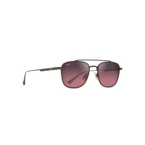 Maui Jim Kahana RS640-01 Shiny Brown / Maui Rose Polarised Lenses