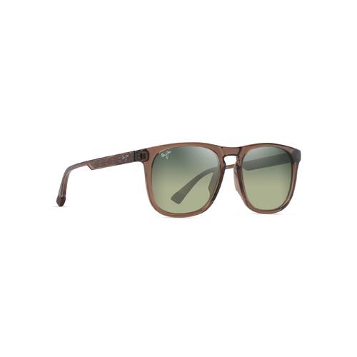 Maui Jim Kupaa HTS641-01 Shiny Transparent Light Brown / Maui HT Polarised Lenses