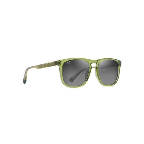 Maui Jim Kupaa GS641-15 Shiny Transparent Grass Green / Neutral Grey Polarised Lenses