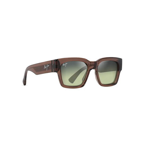 Maui Jim Kenui HTS642-01A Shiny Transparent Light Brown / Maui HT Polarised Lenses