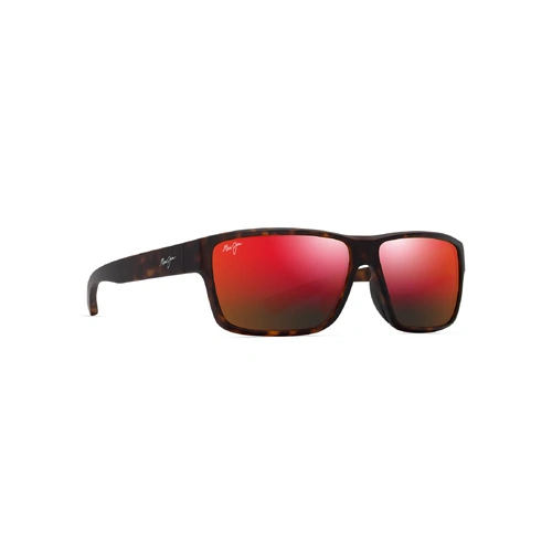 Maui Jim Uila Asian Fit RM662-10 Matte Dark Havana / Hawaii Lava Polarised Lenses