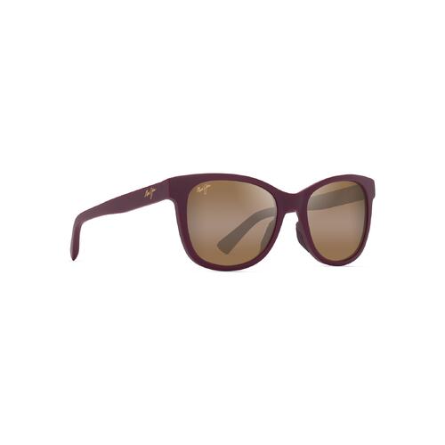 Maui Jim Kiopa'a H671-28 Matte Cyclamen / HCL Bronze Polarised Lenses