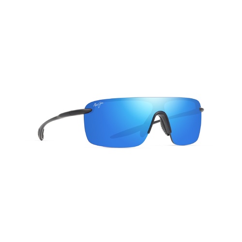 Maui Jim Palulu B680-02 Matte Black / Blue Hawaii Polarised Lenses