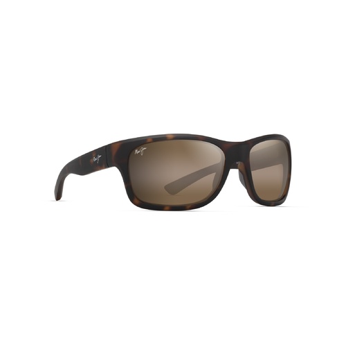Maui Jim 'Ano Nui H681-10 Matte Dark Havana / HCL Bronze Polarised Lenses
