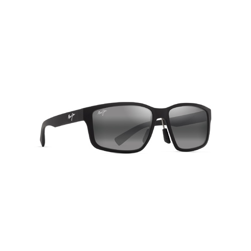 Maui Jim Walewaha Asian Fit 686-02 Matte Black / Neutral Grey Polarised Lenses