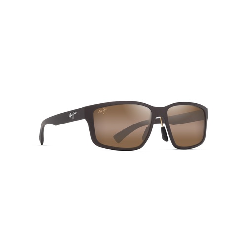 Maui Jim Walewaha Asian Fit H686-01 Metal Matte Brown / HCL Bronze Polarised Lenses
