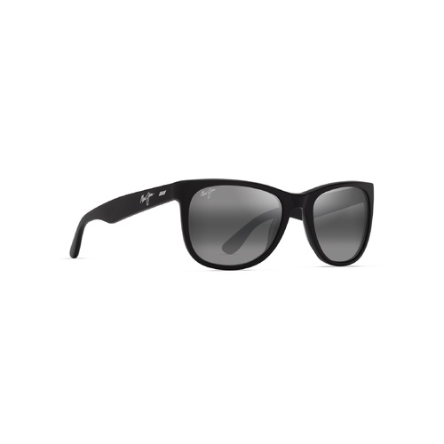 Maui Jim Kikonia XL 693-02 Matte Black / Neutral Grey Polarised Lenses
