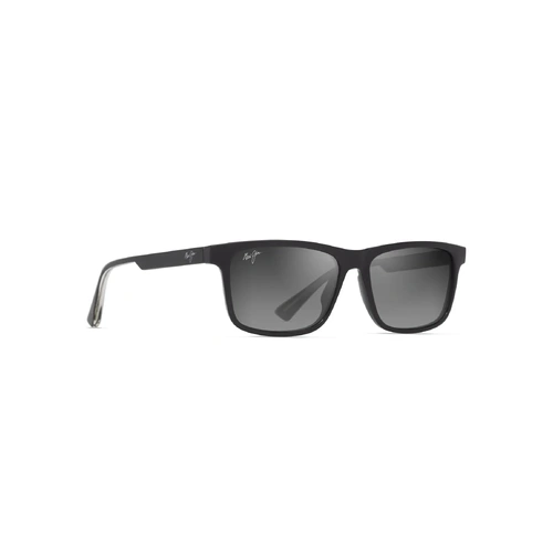 Maui Jim Okina GS587-02 Shiny Black / Neutral Grey Polarised Lenses