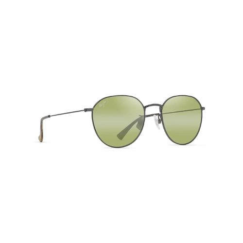 Maui Jim Kauwela HT591-17A Shiny Ruthenium w Transparent Brown / Maui HT Polarised Lenses
