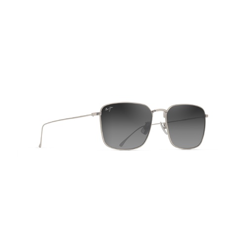 Maui Jim Kahako GS592-17 Matte Silver / Neutral Grey Polarised Lenses