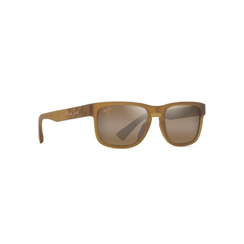 Maui Jim Kupulau H593-01 Matte Transparent Honey Yellow / HCL Bronze Polarised Lenses