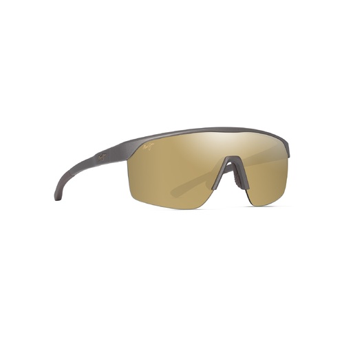 Maui Jim Paluna GD595-01 Metal Matte Light Brown / Hawaii Glow Polarised Lenses