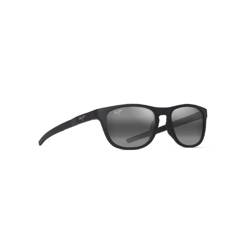 Maui Jim Melemele 597-02 Matte Black / Neutral Grey Polarised Lenses