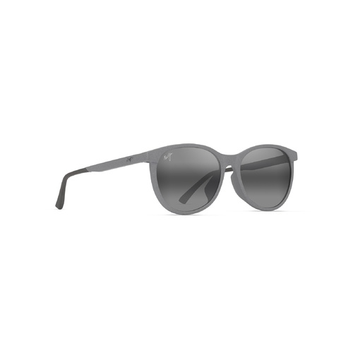 Maui Jim Alahee 600-14 Matte Solid Grey / Neutral Grey Polarised Lenses