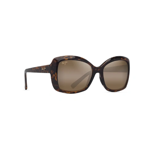 Maui Jim Orchid H735-10 Shiny Dark Havana / HCL Bronze Polarised Lenses
