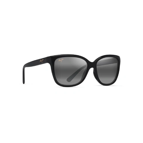 Maui Jim Starfish 744-02 Shiny Black / Neutral Grey Polarised Lenses