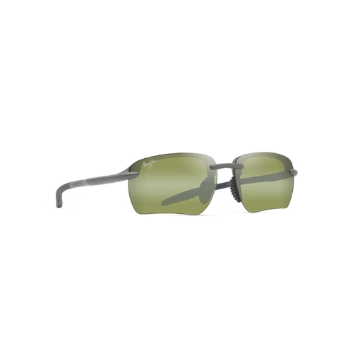 Maui Jim Hookipa Ultra G Asian Fit HTP337-14 Metal Matte Grey / HT Green Photocromic Polarised Lenses