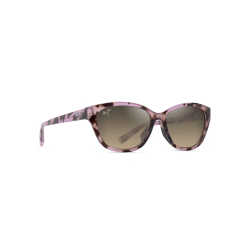 Maui Jim Punono HS344-10A Shiny Spotted Pink Havana / HCL Bronze Polarised Lenses